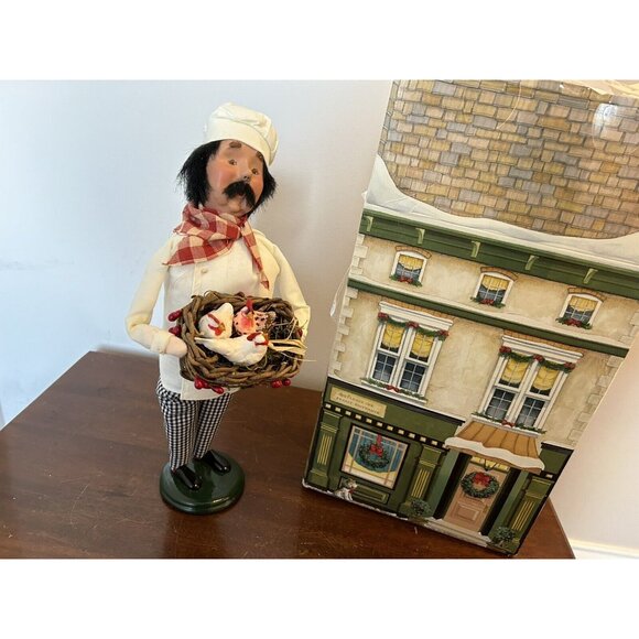 Byers Choice Caroler Three 3 French Hens 12 Days Of Christmas 13” Signed w/Box - Picture 14 of 15